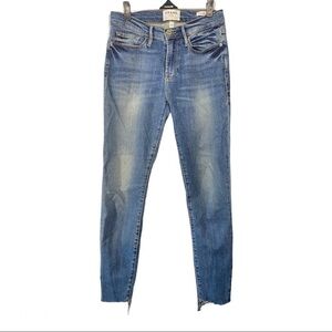 Rework Frame Denim Le Skinny De Jeanne Size 27